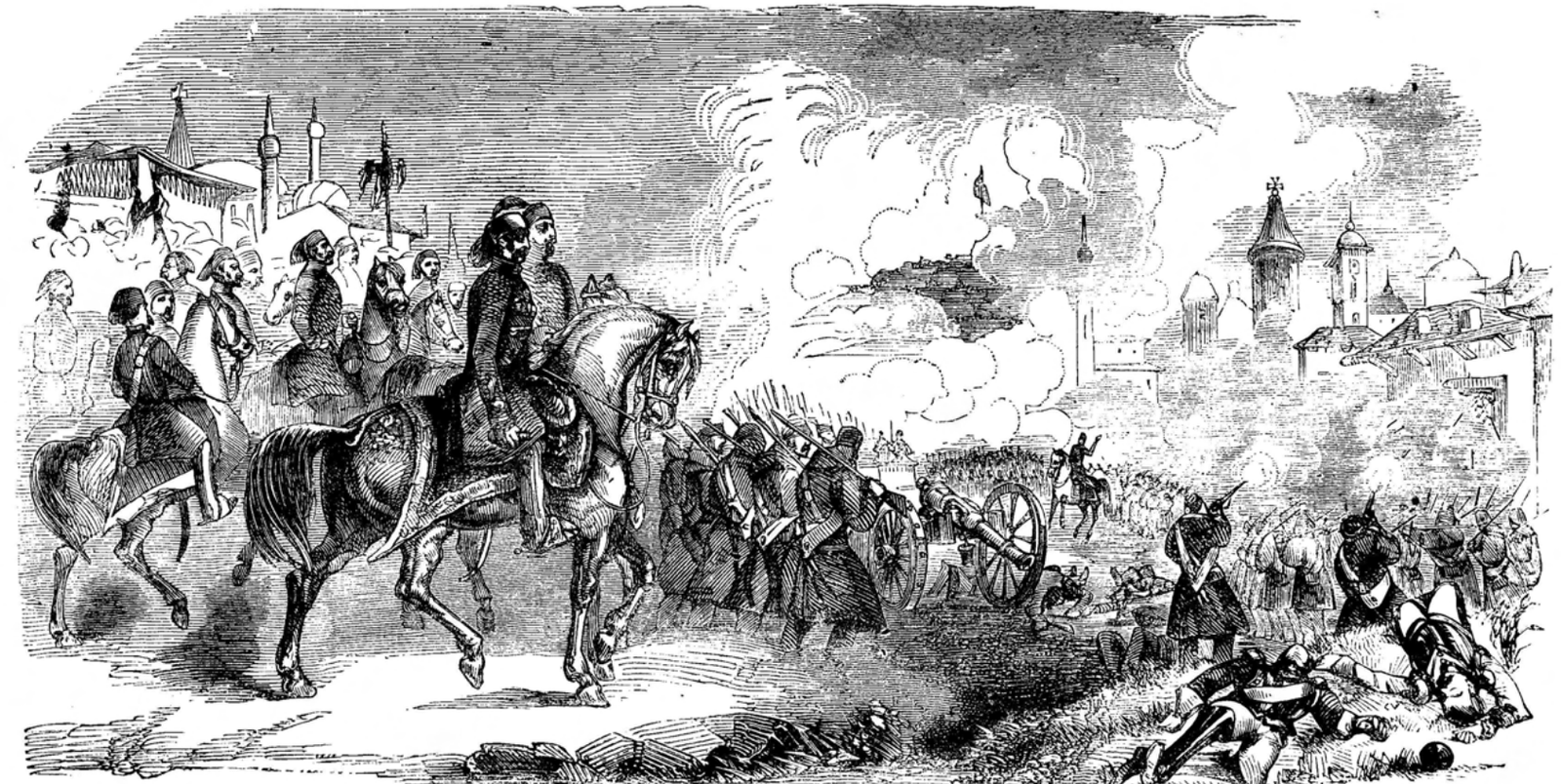 A scene from the Battle of Citate